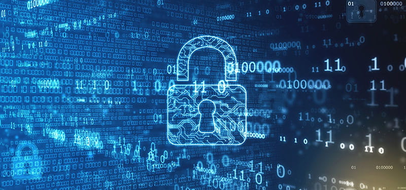 Data protection padlock